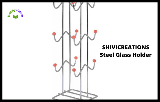 SHIVICREATIONS Steel Glass Stands