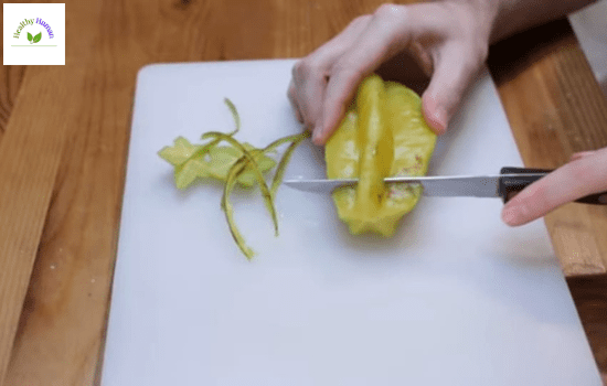 Cutting Star Fruit