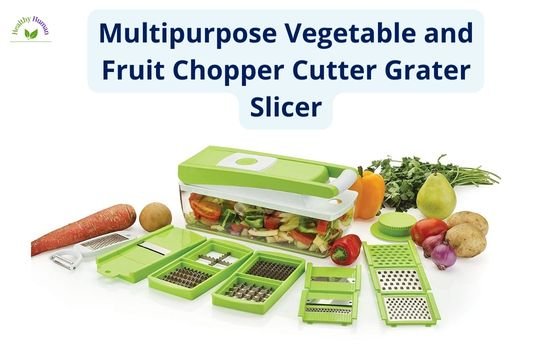 Multipurpose Vegetable and Fruit Chopper Cutter Grater Slicer