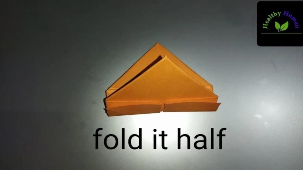 fold half to sheet