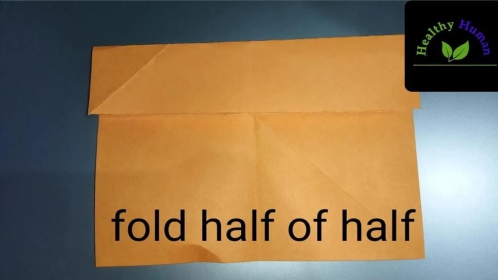 fold half of half