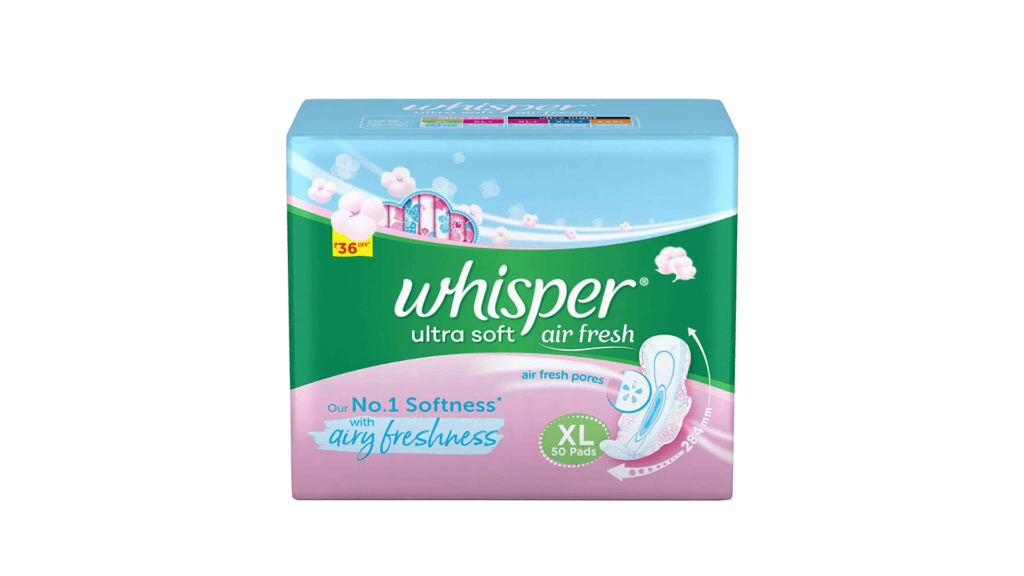 Whisper-ultra-soft-sanitary-pads