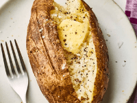 Baked potatoes