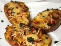 Stuffed potatoes