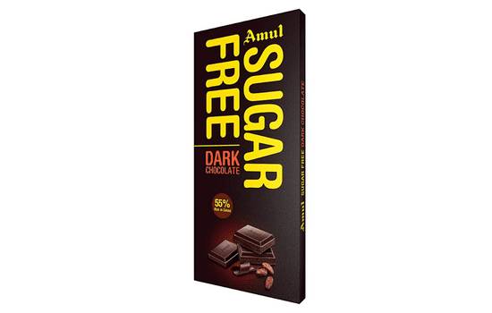Amul Sugar-Free 55% Dark