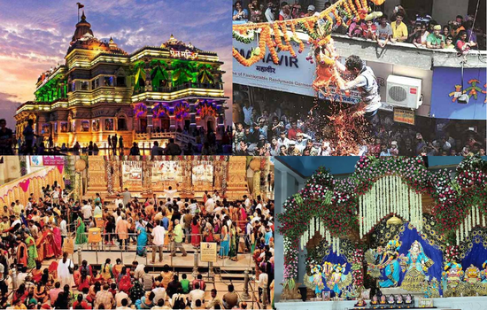 Celebration of Krishna janmahtami