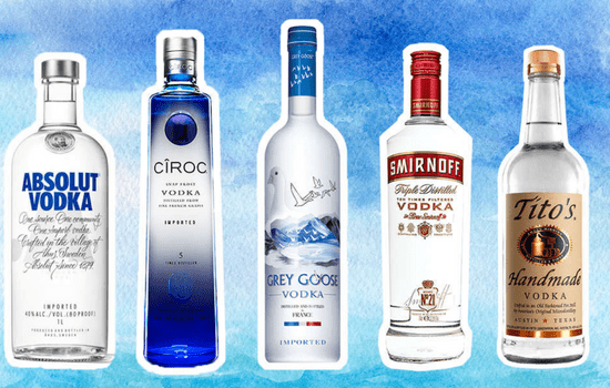 Best brands of Vodka