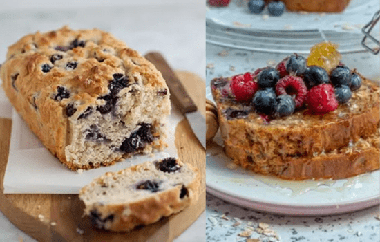 blueberry oatmeal bread gluten free