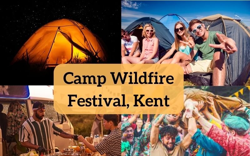 camp wildfire festival Kent