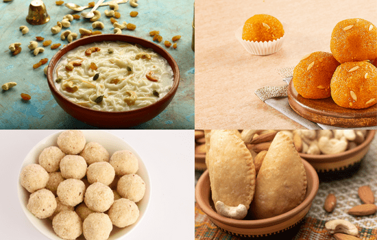 foods that can be prepared on hartalika  teej