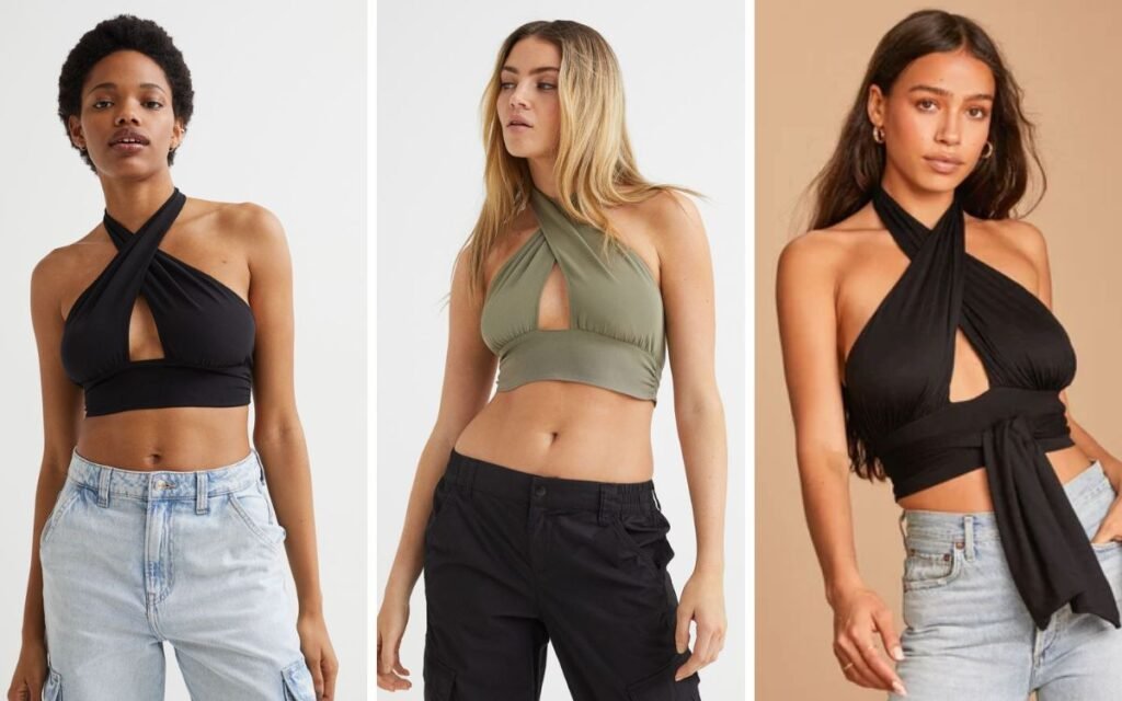 Cropped Halter top
