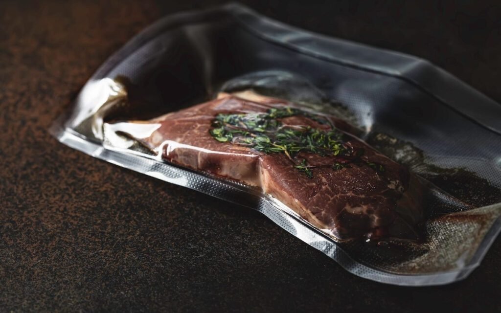 Microwave method for Reheat Steak