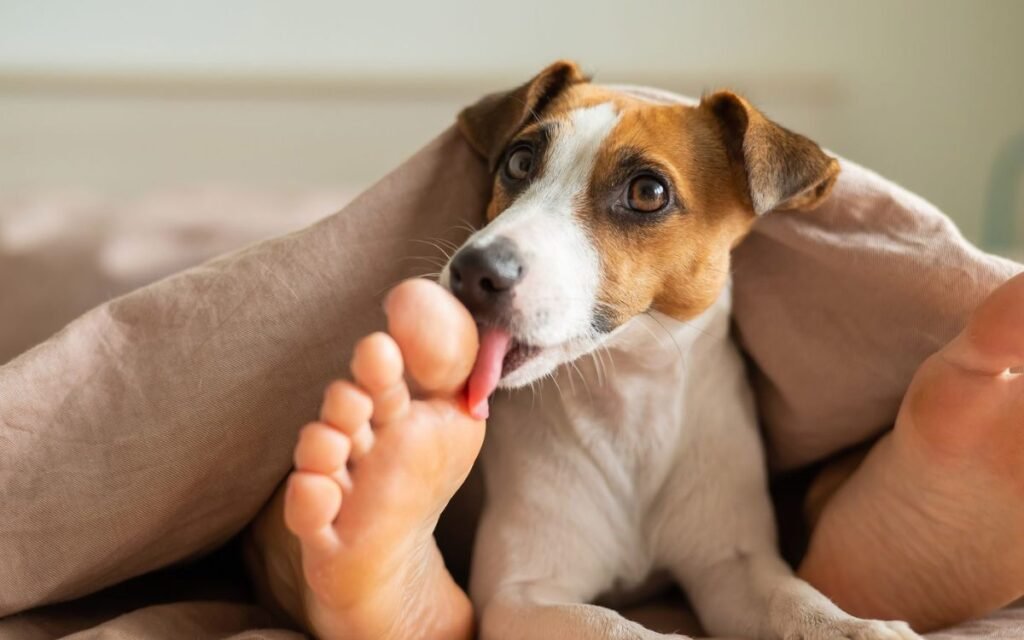 Why Do Dogs Lick Your Feet