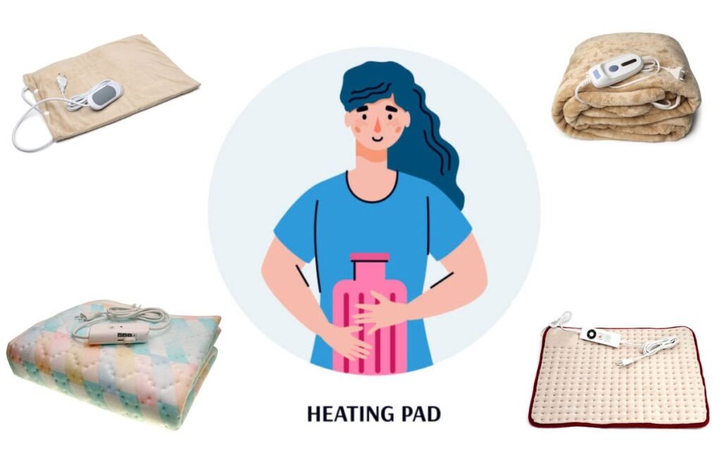 types of heating pad
