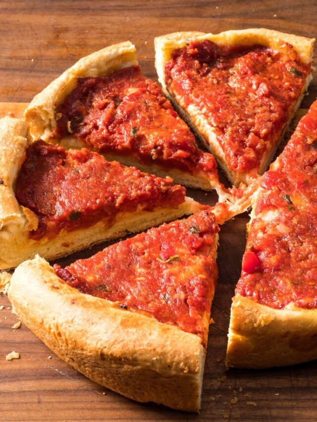 Tasty and Yummy Recipe of Deep Dish Pizza