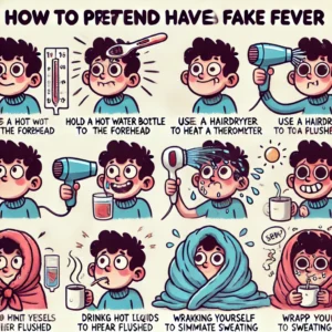 fake a fever