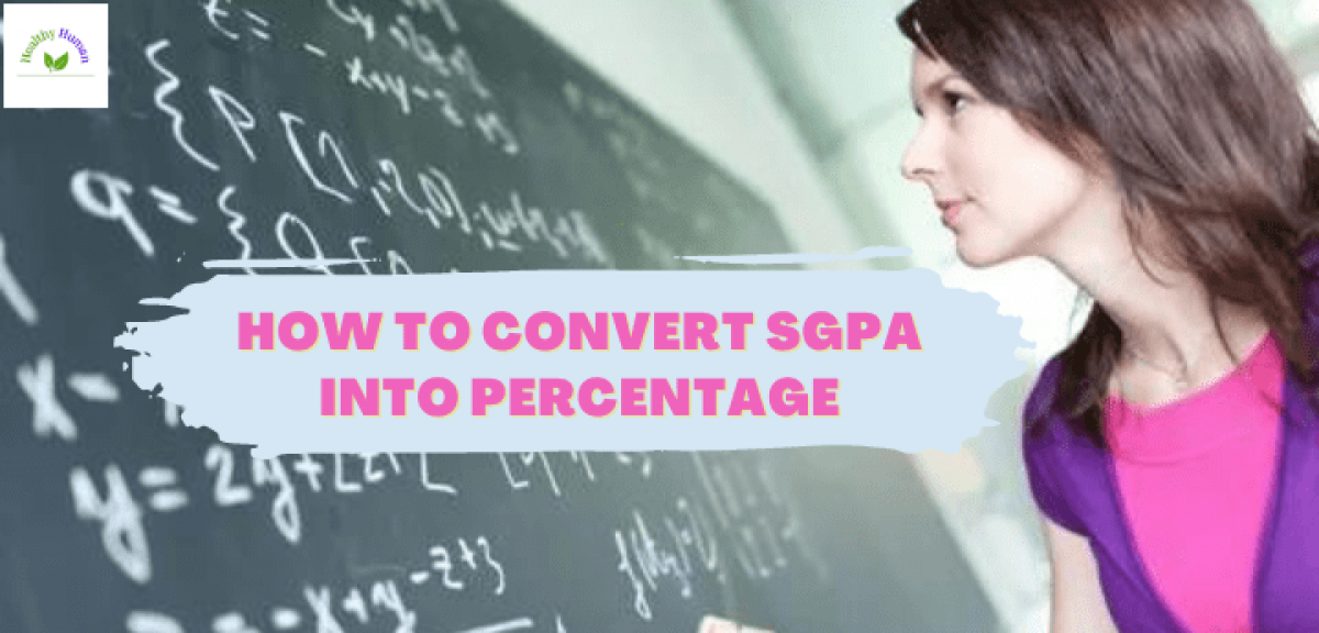 how to convert sgpa into percentage