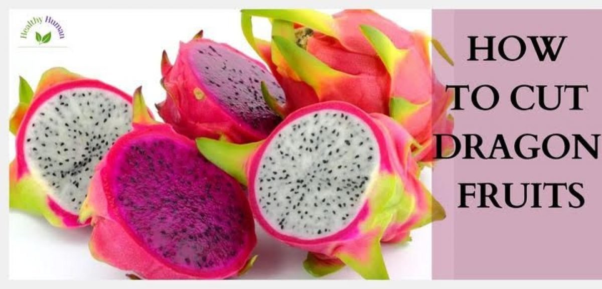 how to cut a dragon fruit